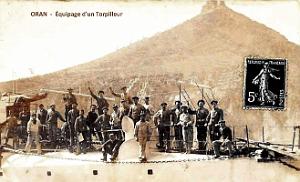 Oran - Equipage d'un Torpilleur